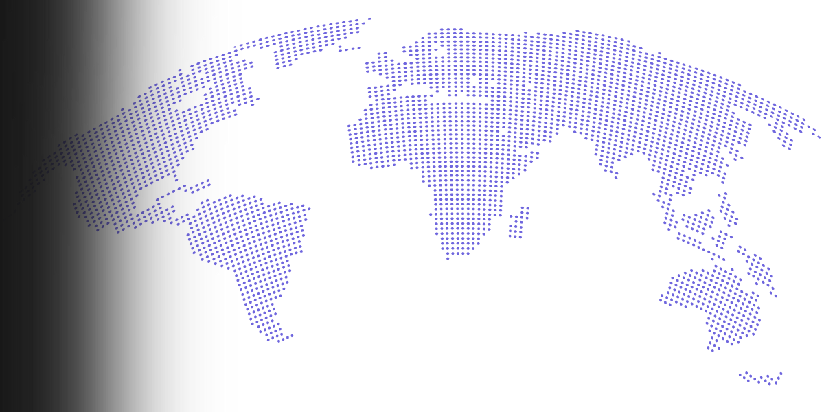 purple digital globe